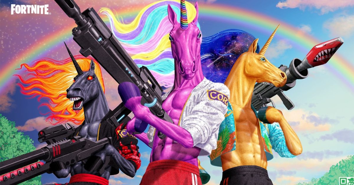 Adskilt ved fødslen: Fortnite mod Warcorns: Bekæmp enhjørninger til leje
