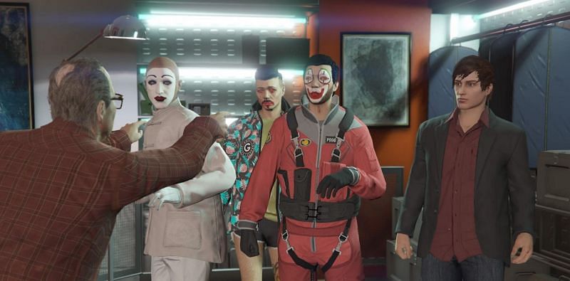 Doing heists with random players in GTA Online is often a bad idea. (Image via Rockstar Games)