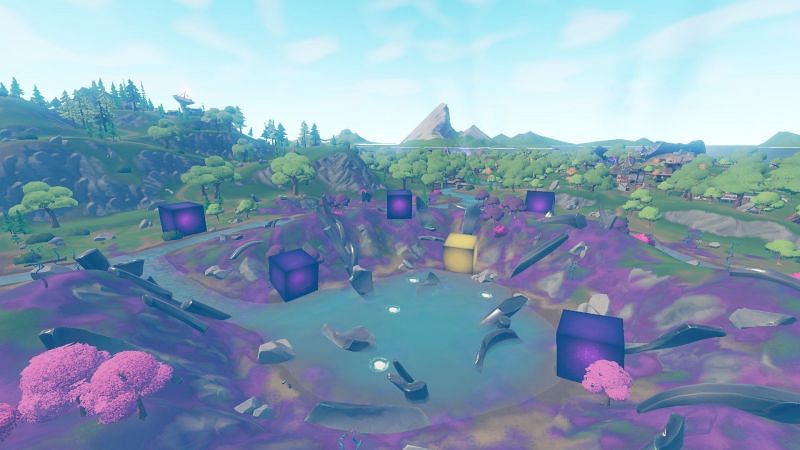 Timings for Fortnite Golden Cube Awakening event revealed (Image via Shiina/Twitter)