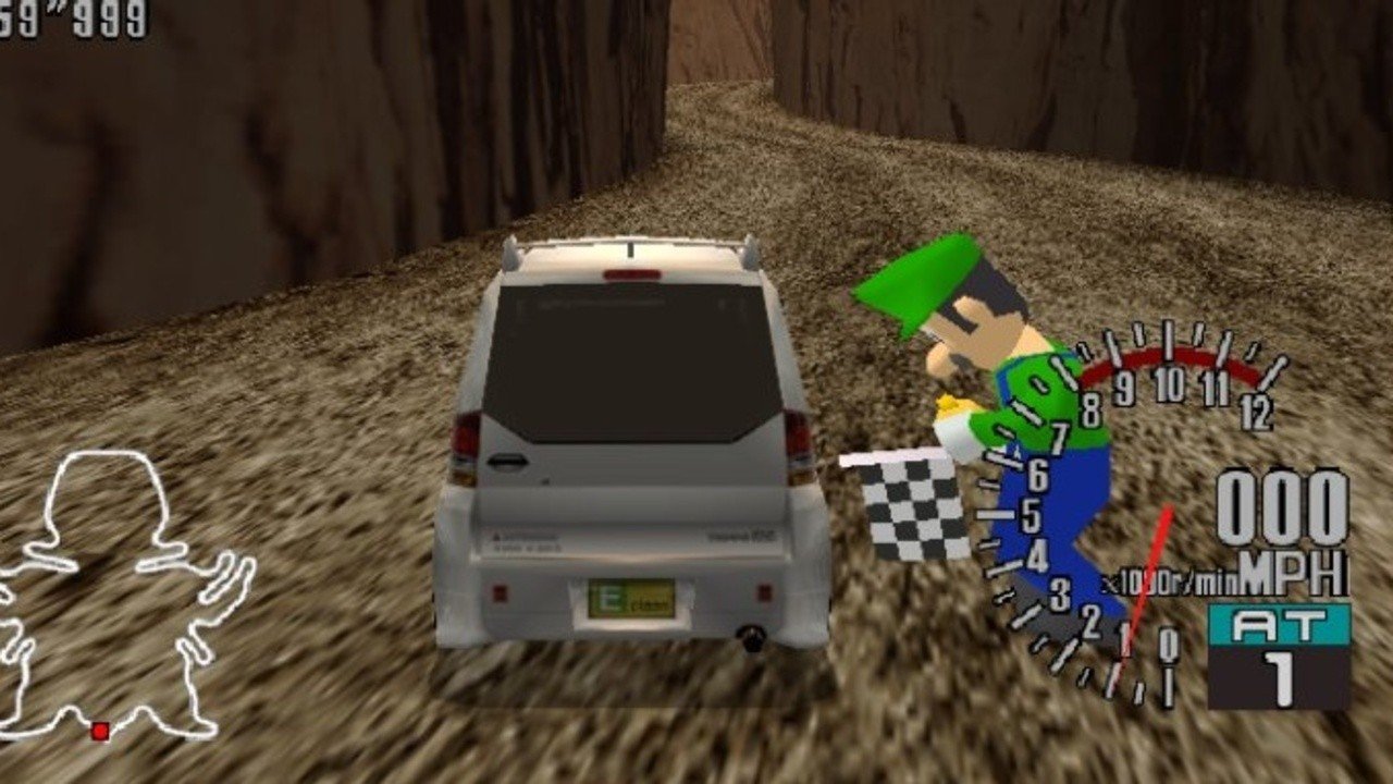 Tilfældig: Luigi er fundet inde i Dreamcast -prototypen af ​​Sega GT