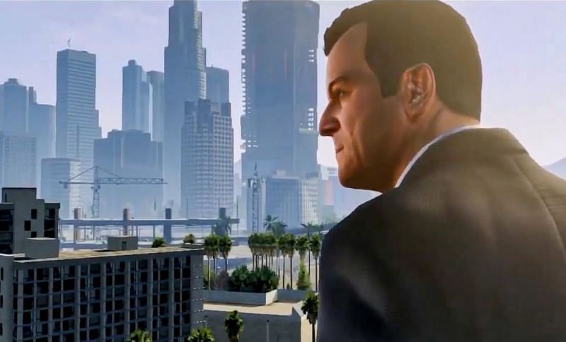 Michael still doesn't know why he moved here in GTA 5 (Image via Rockstar Games)
