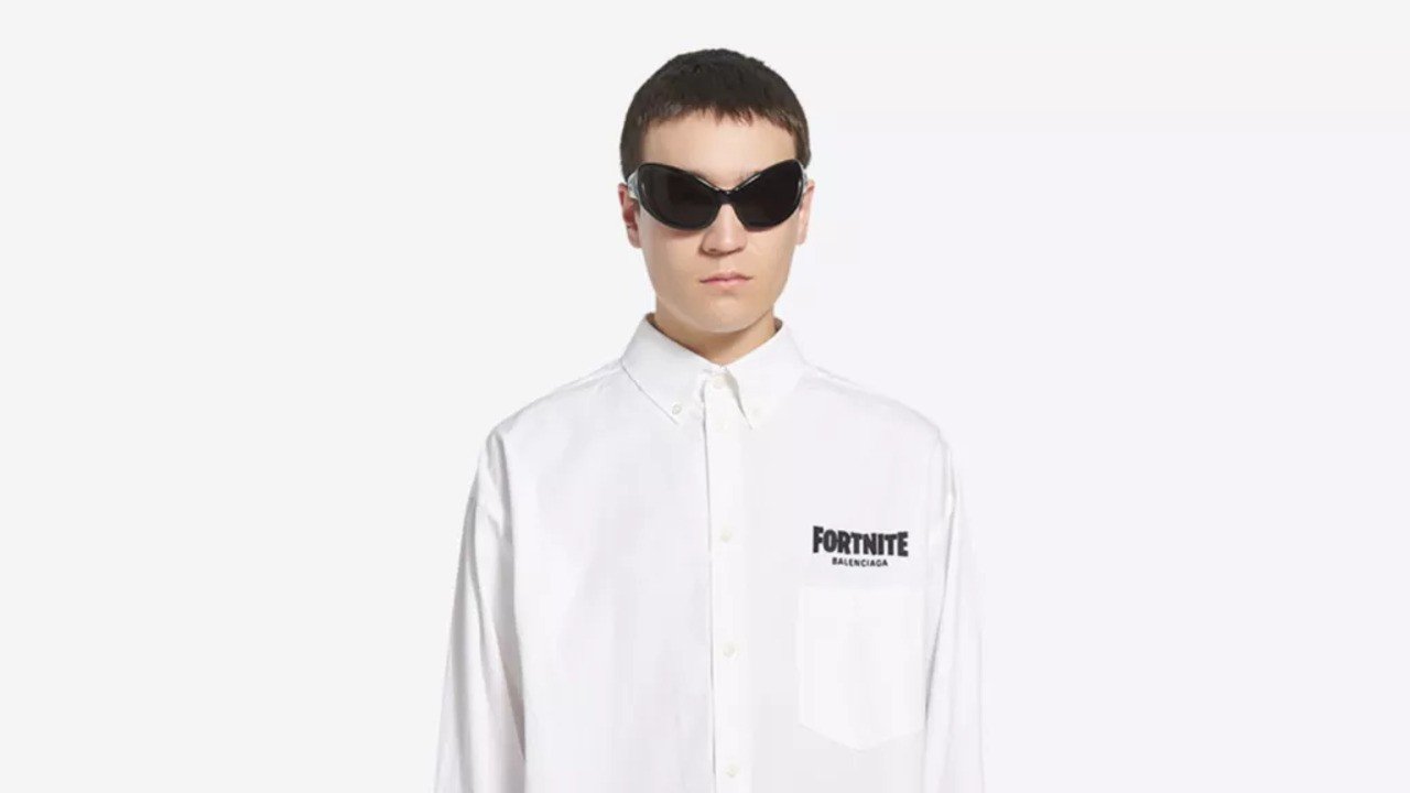 Balenciaga sælger dig heldigvis denne Fortnite -skjorte for $ 1.000