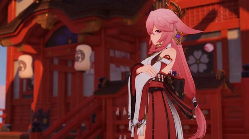 Genshin Impact leaks have revealed a suggested timeline for Yae (Image via Genshin Impact)