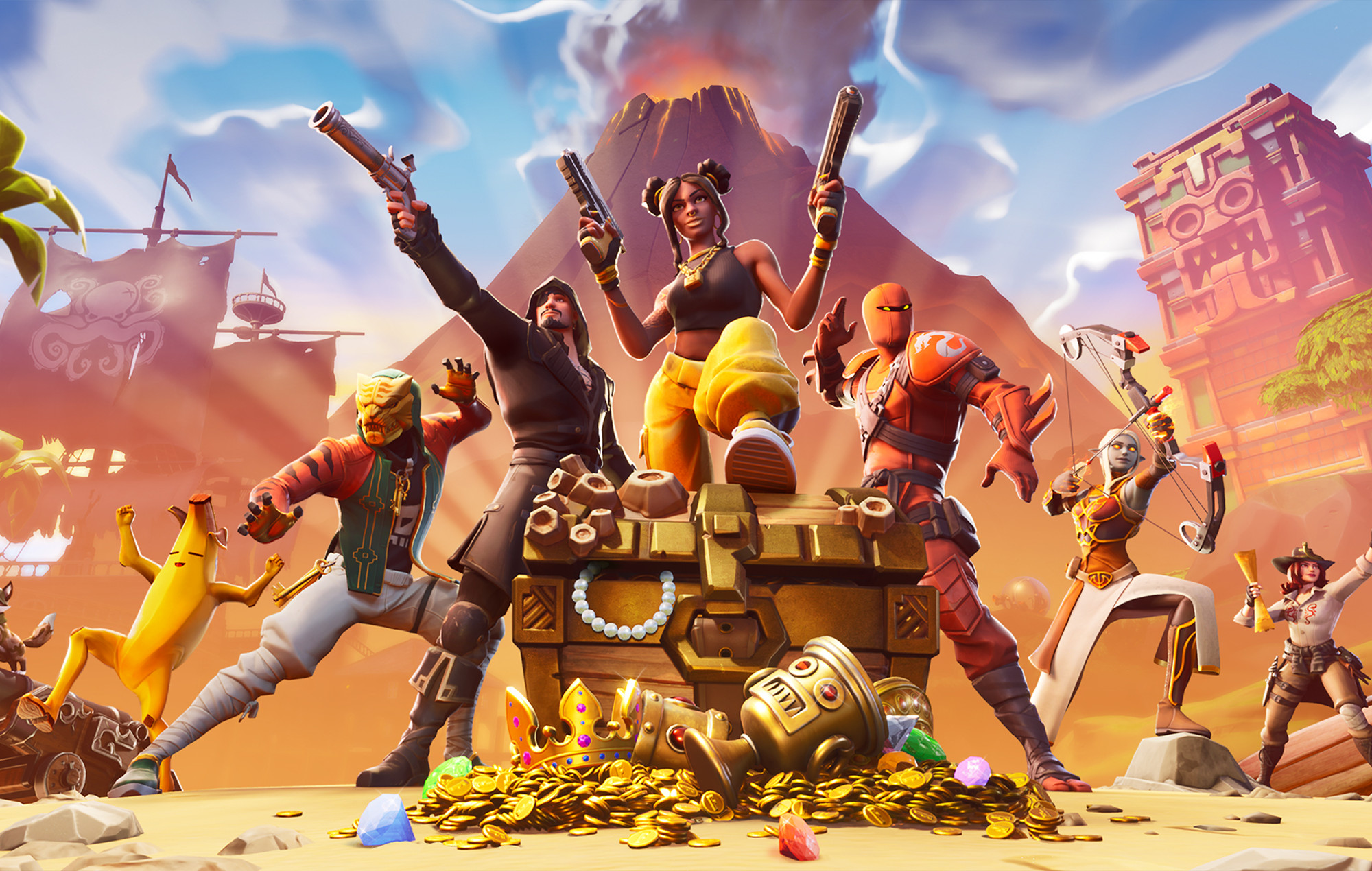 'Fortnite' sæson 8 kan være at få en 'Monopoly' crossover