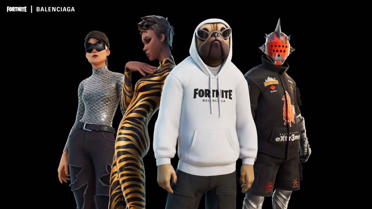 Fortnite x Balenciaga Collab er alt, hvad spillet fortjener