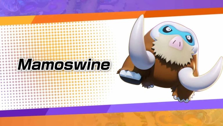 Mamoswine er nu tilgængelig i Pokémon UNITE