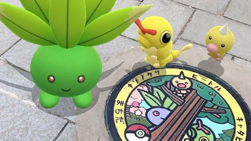 Pokémon -brønddæksler er her for at gøre din dag lysere