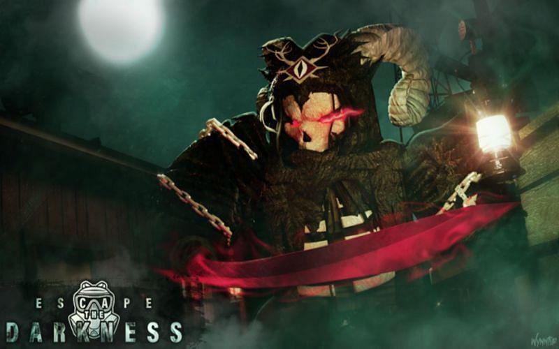 Roblox Escape the Darkness har en meget stærk rædselsfølelse og tone (Billede via Bitware Games)