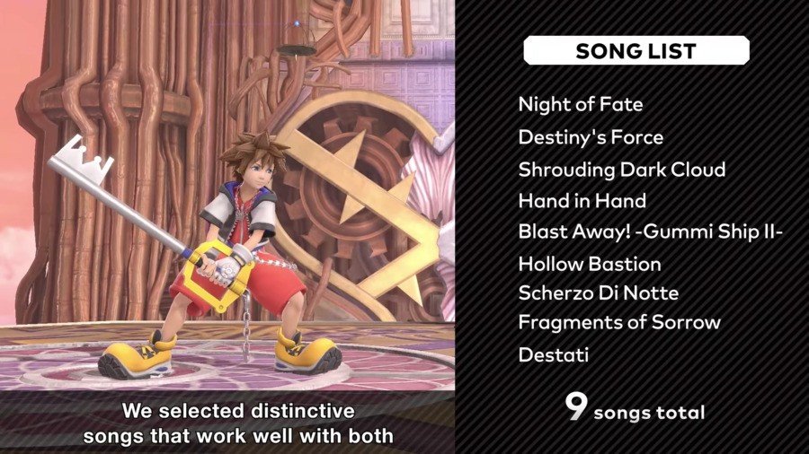 Kingdom Hearts Smash sange