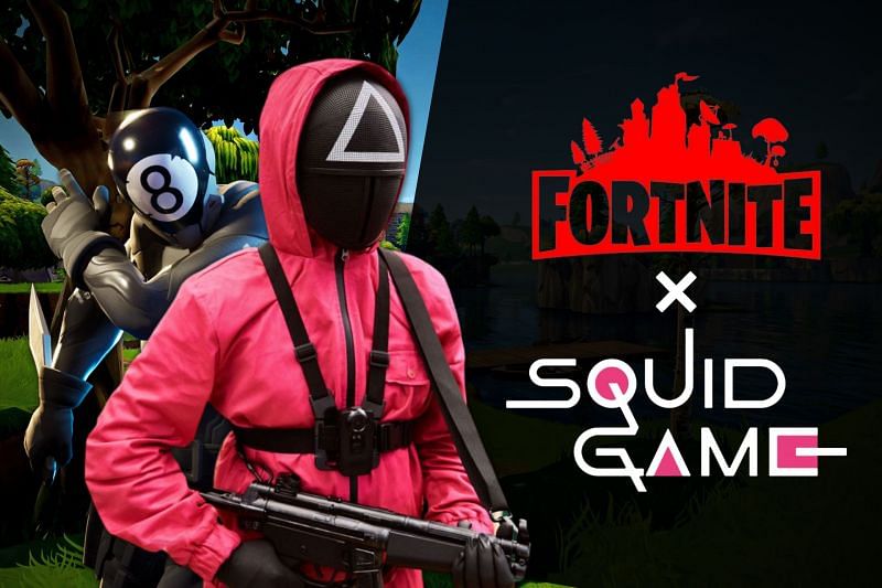 Fan-made concept of Squid Game x Fortnite is hyping up the community in Season 8 (Image via Sportskeeda)