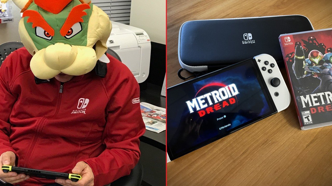 Tilfældig: Nintendo Americas præsident Doug Bowser fejrer Samus 'tilbagevenden