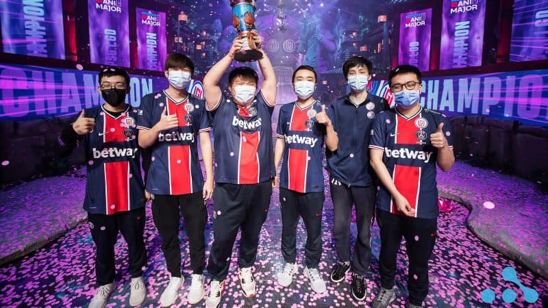Jerin ayyukan LGD ya daga kofinsu tare a kan mataki bayan lashe WePlay Esports AniMajor to Kiev