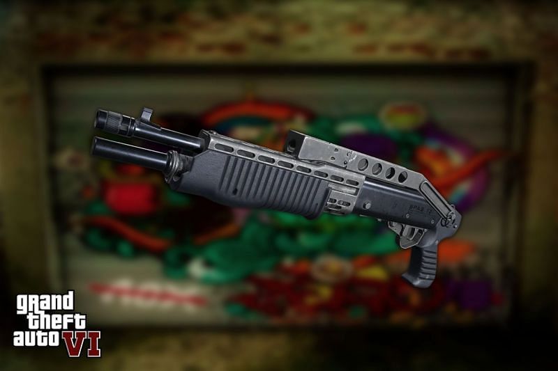 Combat Shotgun (Billede via Rockstar Games og redigeret af Sportskeeda)