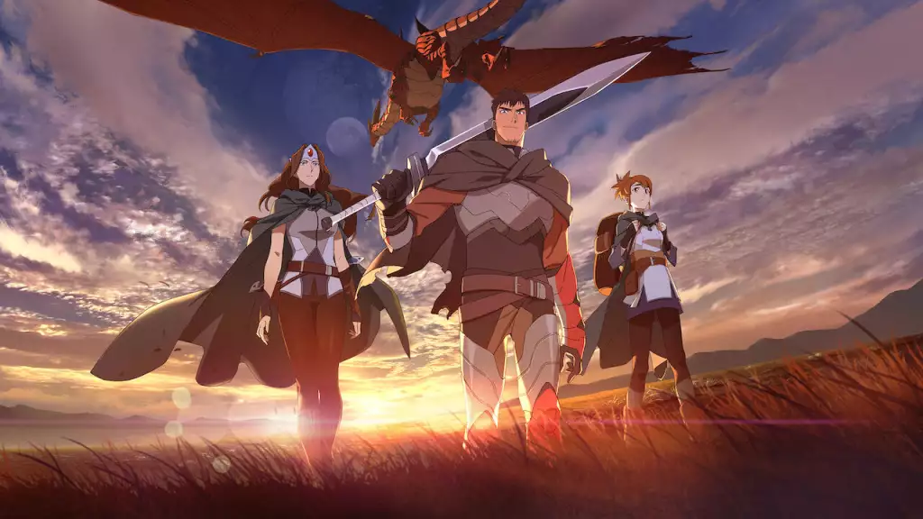 Marci er den nyeste helt, der sluttede sig til Dota 2 og debuterede i Netflix -serien, Dota: Dragon's Blood.  (Billede: Netflix)
