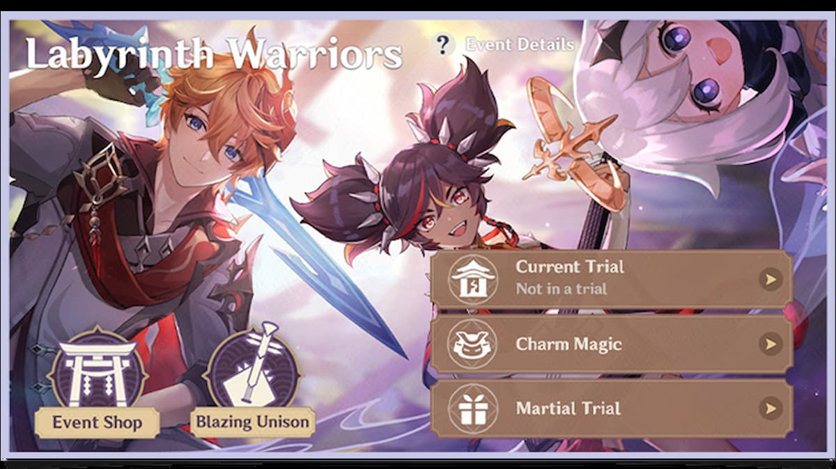 Genshin Impact: Begivenhed "Labyrinth Warriors"