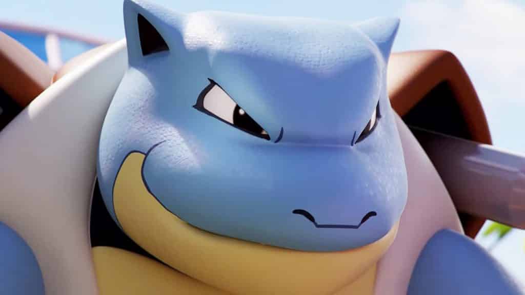Skærmbillede af Pokemon Unite Blastoise Trailer