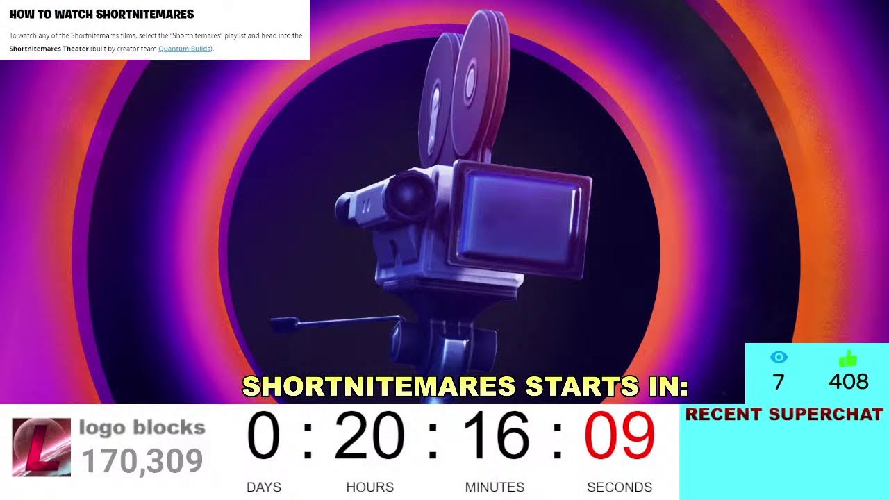 Fortnite afslører Shortnitmares Horror Animated Shorts Event