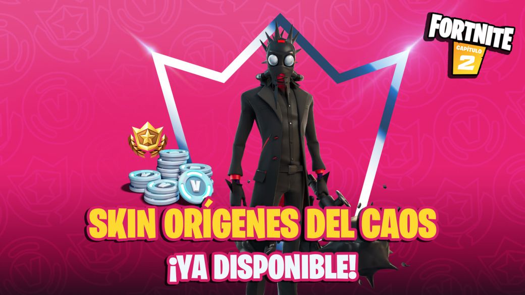 Fortnite Club October 2021: Chaos Origins skin and its items now available