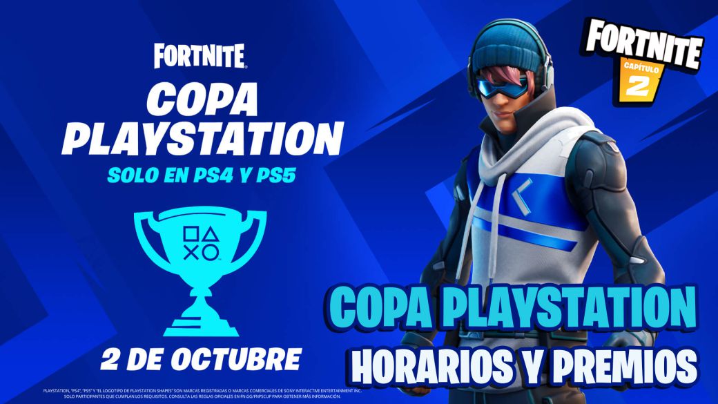 Fortnite PlayStation Cup on PS4 and PS5: date, times and how to participate