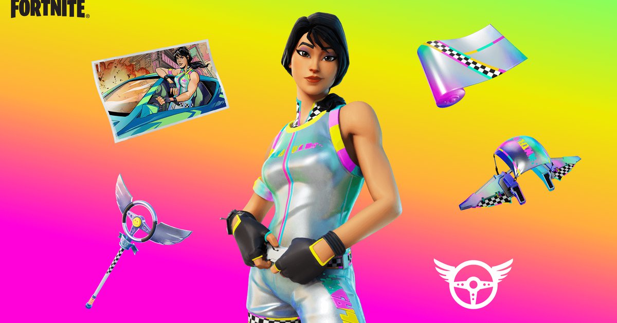Fortnite: Sådan får du 'Rainbow Motorist'-skindet gratis
