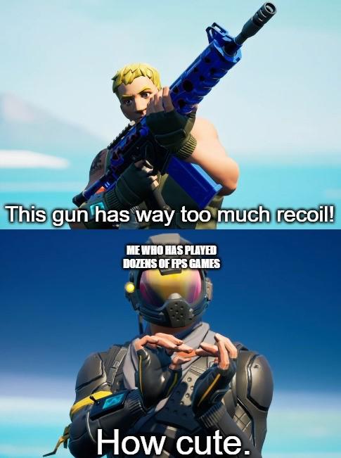 Fortnite -fans lærer endelig om fysikkens love: FortNiteBR