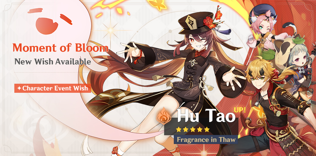 Genshin Impact: Hu Tao-banner kommer med Diona, Sayu og Thoma som 4-stjernede funktioner