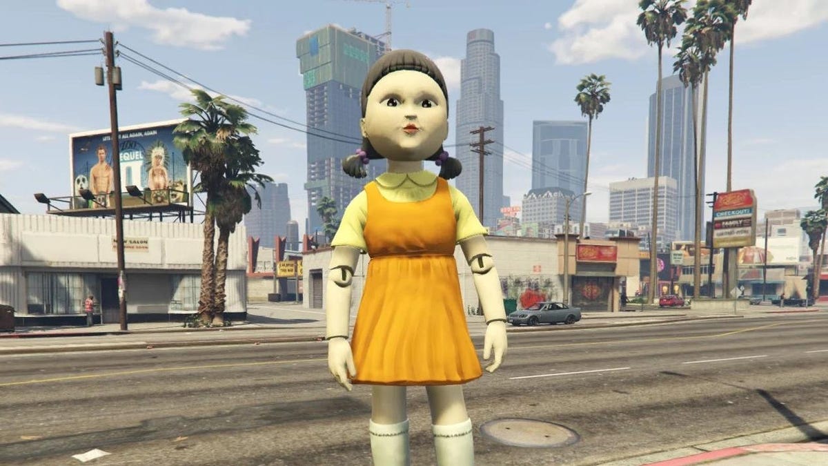 Netflix's Squid Games overtager GTA 5 community -servere