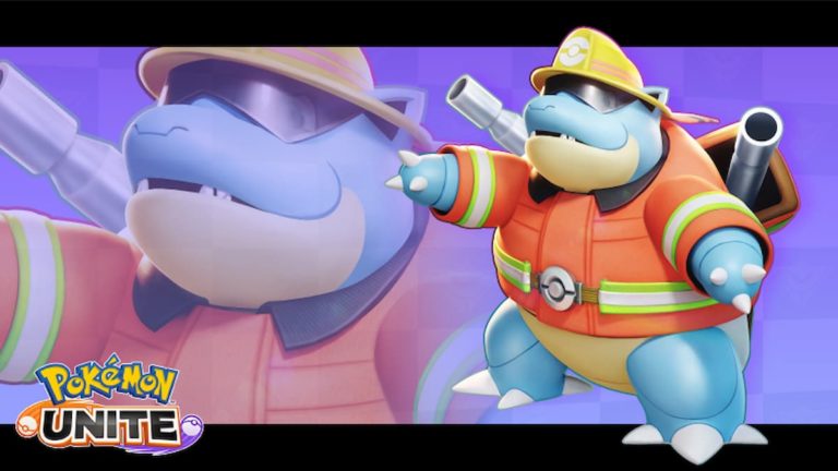 Ny Firefighter Style Holowear til Blastoise er nu tilgængelig i Pokémon UNITE