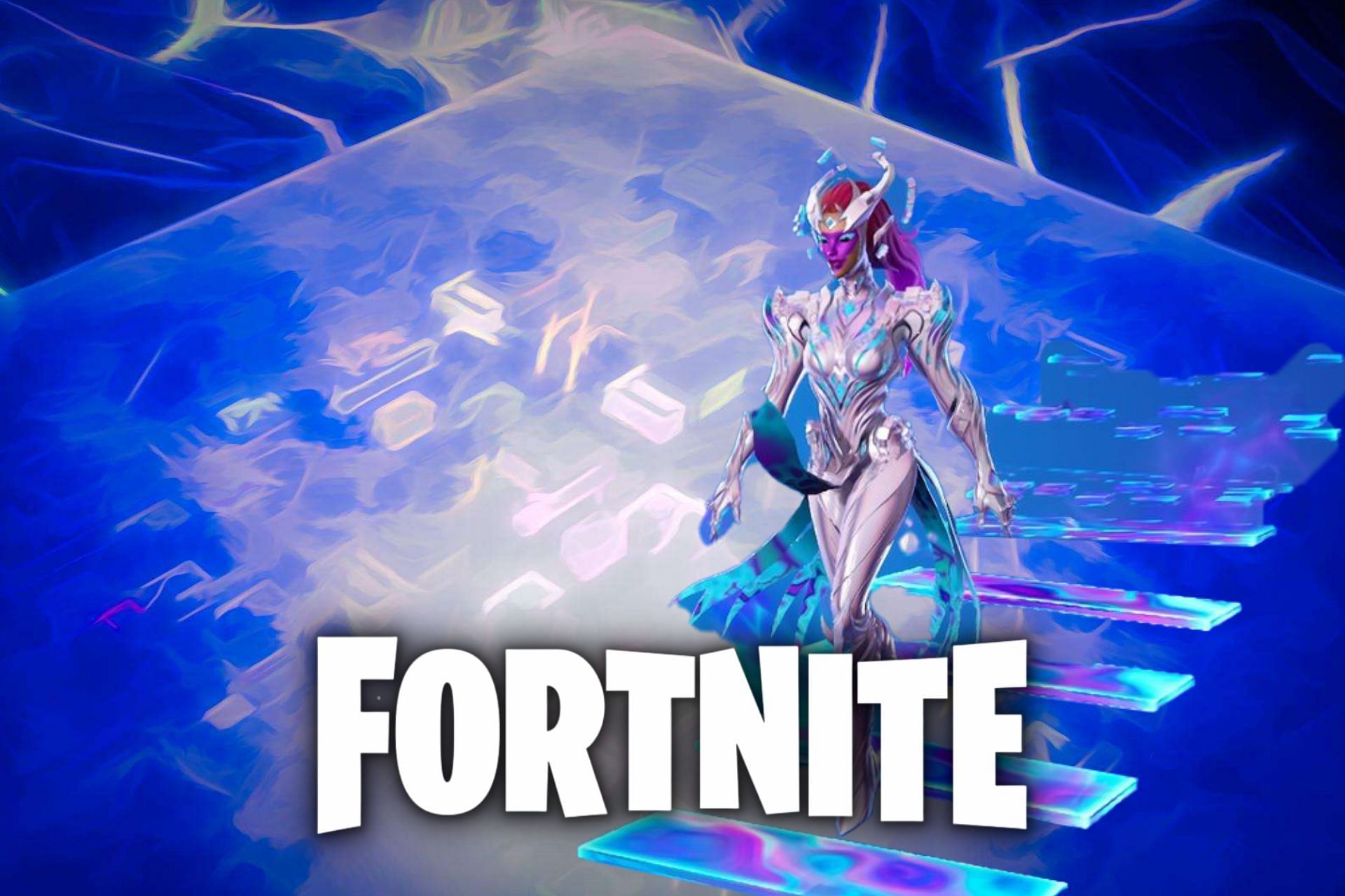 Glide in Steamy Stacks to get the Cube Queen Glider in Fortnite (Image Via Sportskeeda)