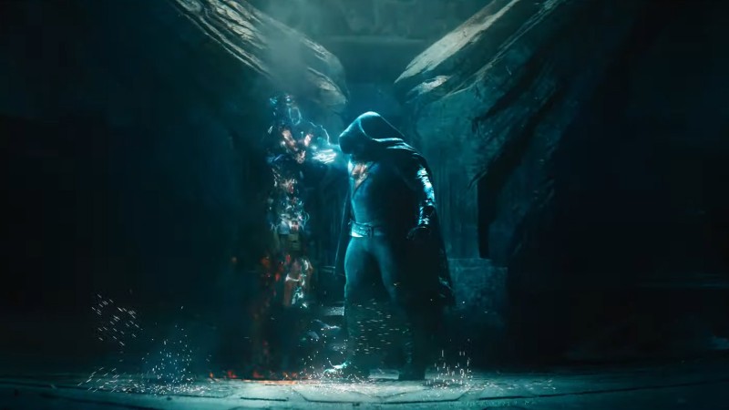 Sort Adam elektrificerer i dette debutklip fra Dwayne Johnsons film