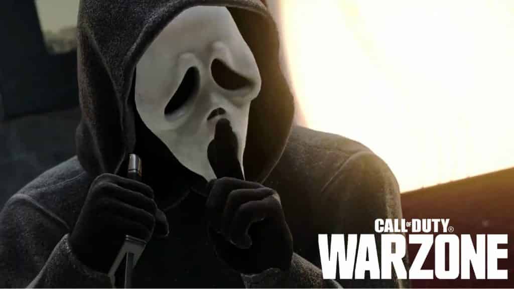 Warzone -hacker viser uudgivet Scream -hud forud for Halloween -begivenhed