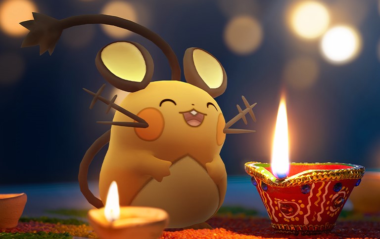 Dedenne ankommer til Pokémon GO pour la Fête des Lumières - Breakflip