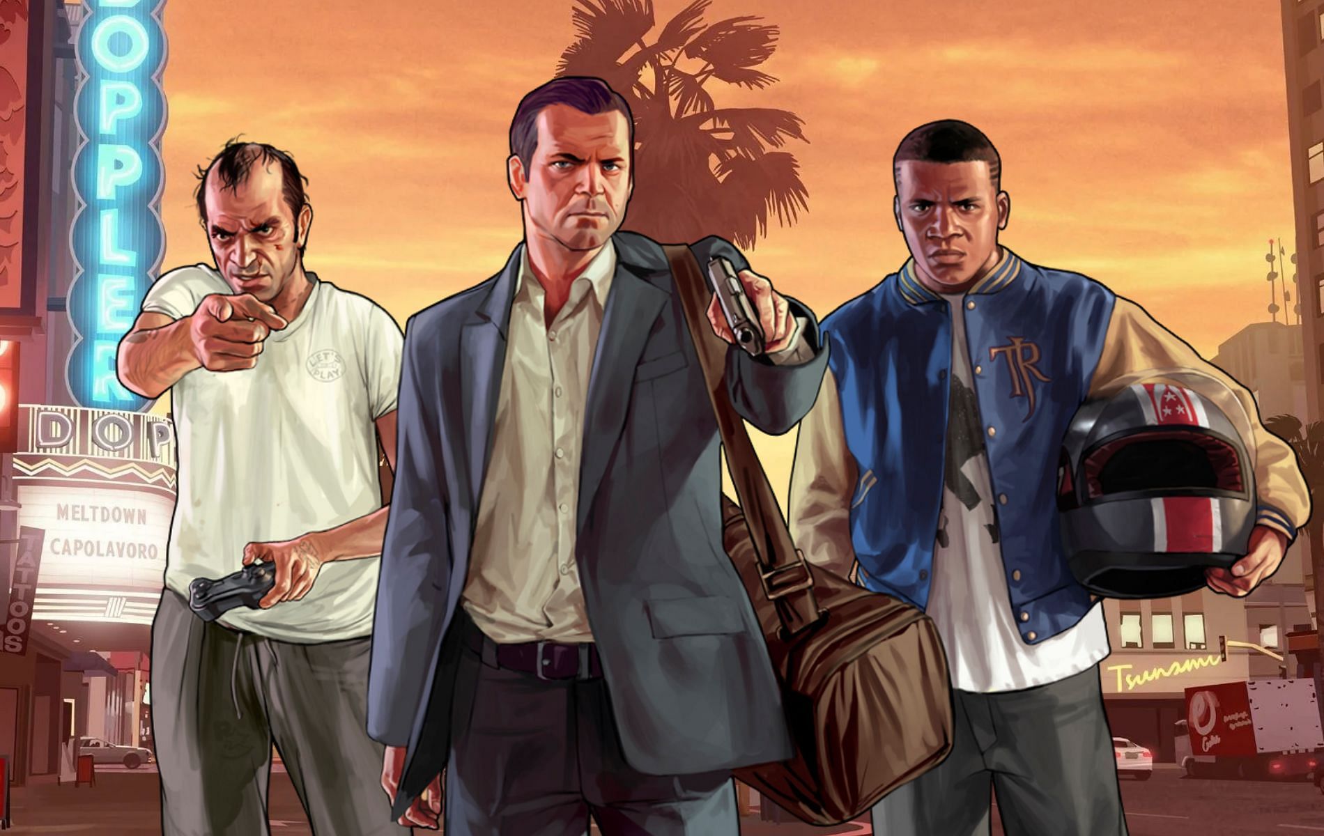 Take-Two confirms GTA 5's recent sales figure (Image via baldknuckle, Rockstar Games)
