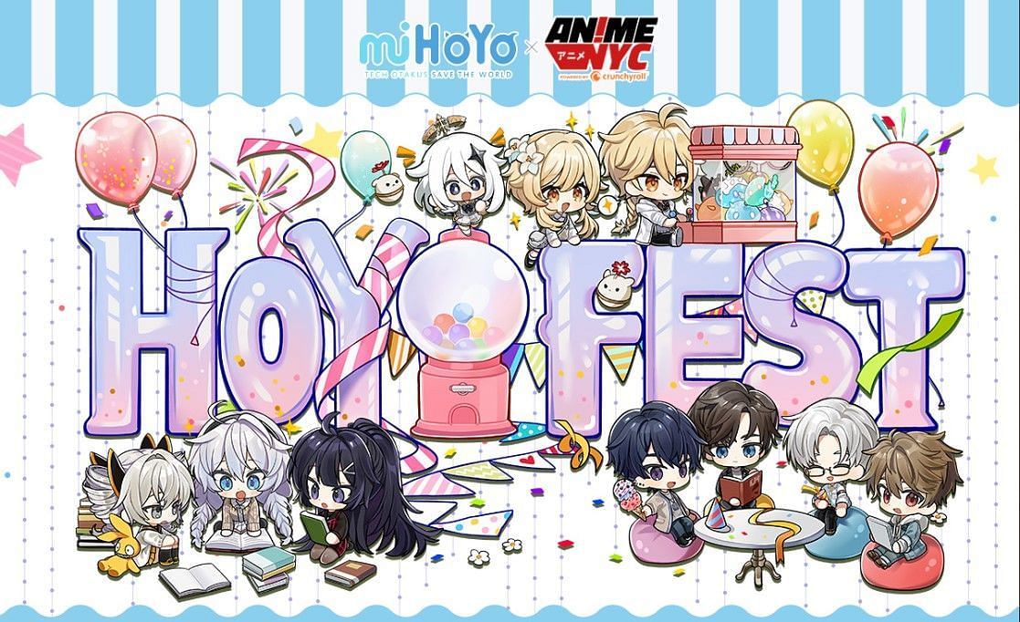 Genshin Impact HoYo Fest will be a part of Anime NYC this year (Image via miHoYo)
