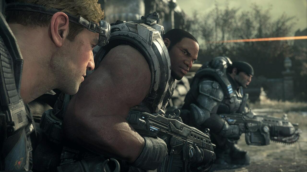 Gears of Wars karakterer kæmper måske med COG's hykleri, men de sidder stadig fast ved at være en del af det.