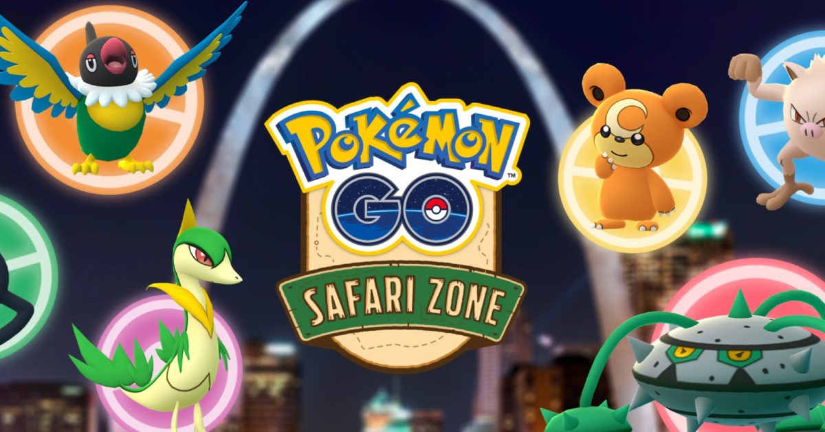 Pokémon GO Safari Zone St. Louis Make-up sker denne weekend