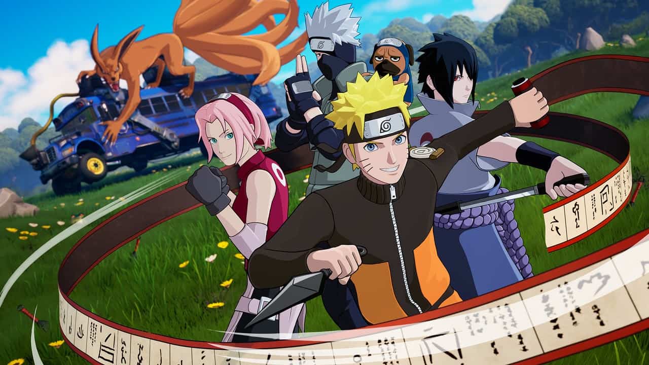 Fortnite x Naruto er ankommet - her er hvad der er inkluderet