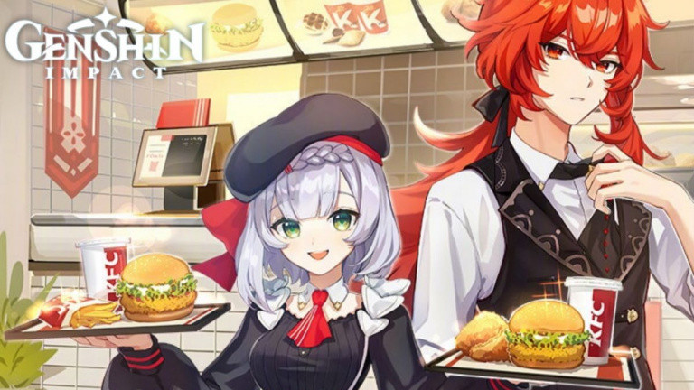 Genshin Impact, le planeur KFC enfin prêt à débarquer : kommentar le récupérer