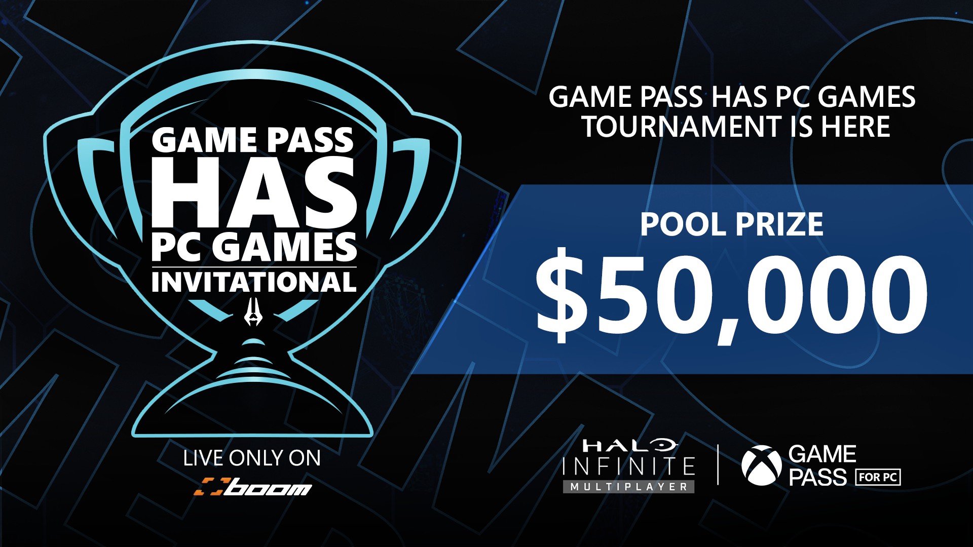Game Pass har invitation til pc-spil med Boom TV med Halo Infinite Multiplayer og en præmiepulje på $50.000