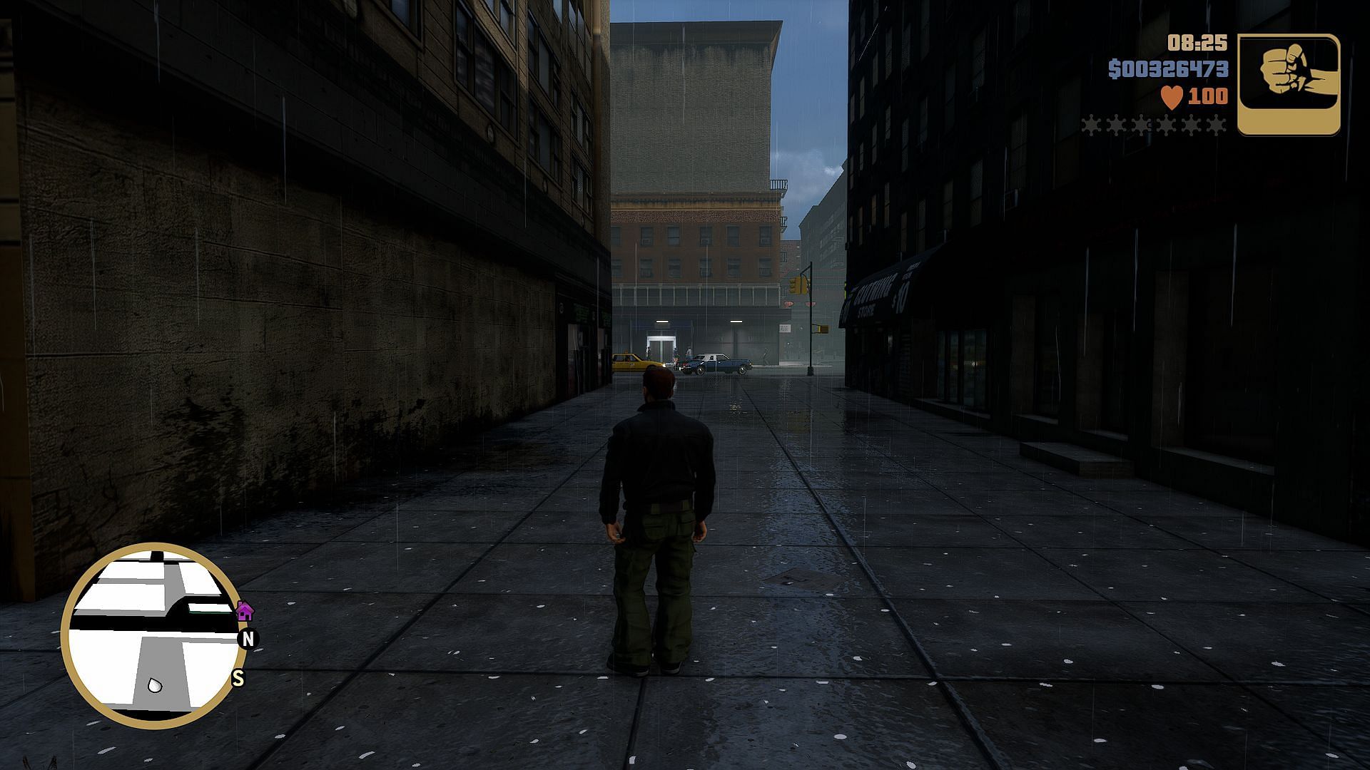 Den populære Better Rain-mod (Billede via Nexus Mods)