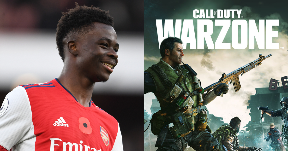 Bukayo Saka afslører Call of Duty: Warzone kæmper mod den "for gode" Man Utd-stjerne