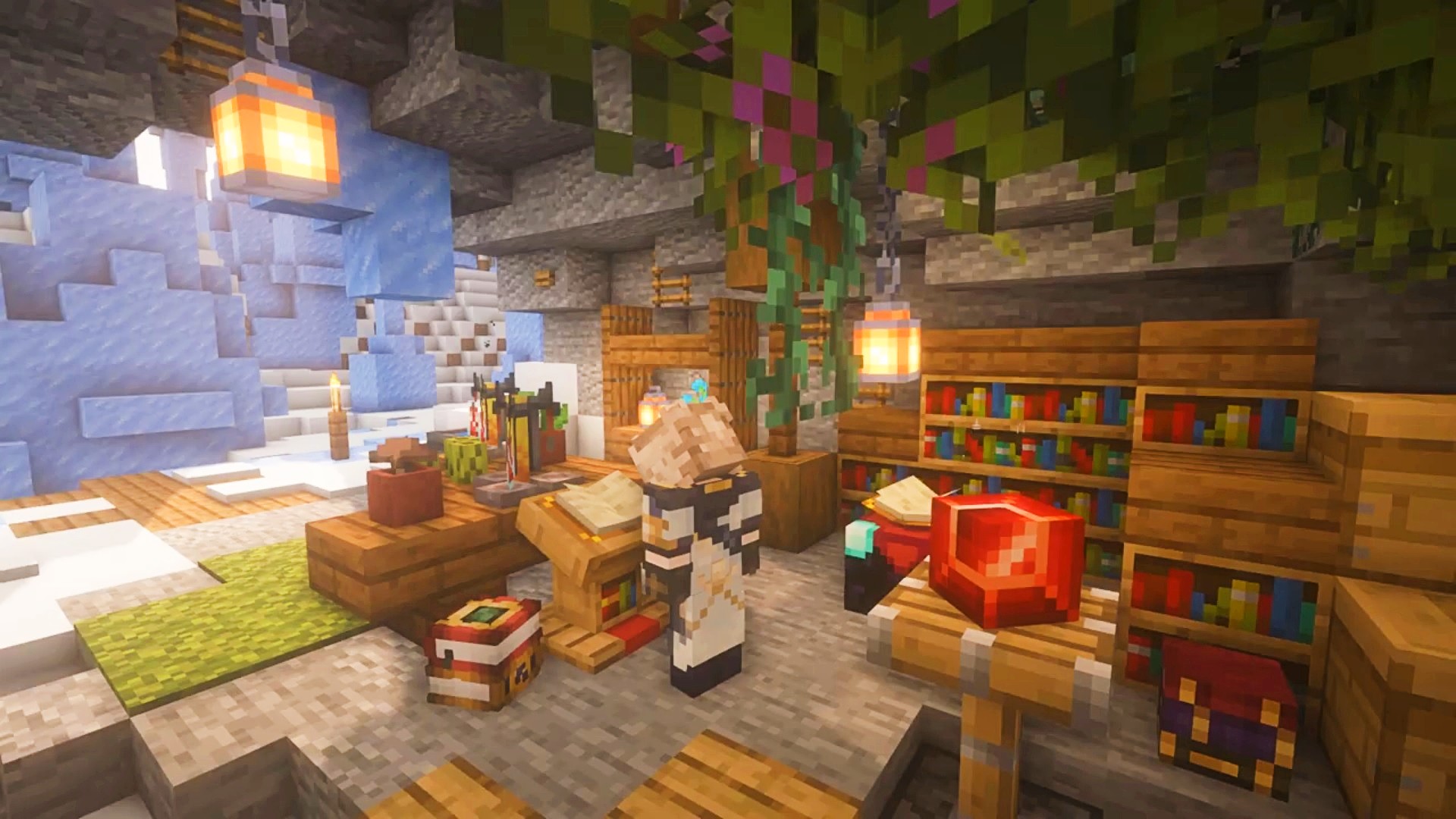 Genshin Impact-fan genskaber Albedos campingplads i Minecraft