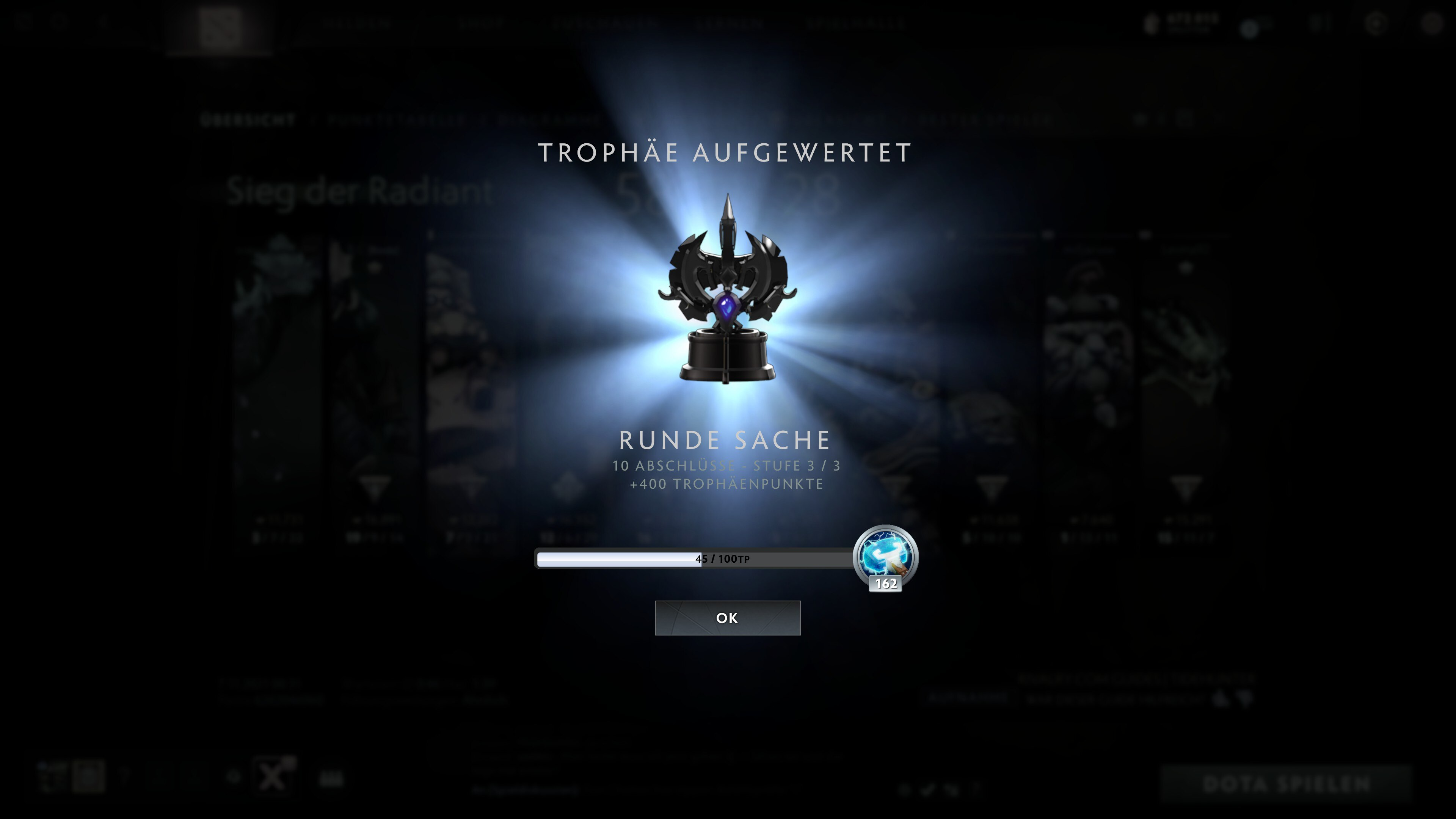 r/DotA2 - Most Crazy DOTA 2 Archivment Unlocked - Færdig med 10x All Hero Challenge - efter 8150 timer i spillet