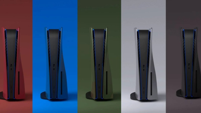 Sony har givet patent på officielle PS5 frontplader