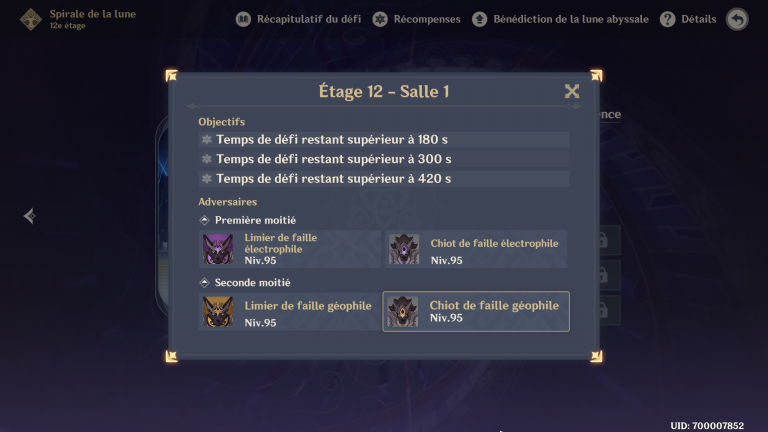 Genshin Impact : Abysses du mois de décembre 2021, notre guide