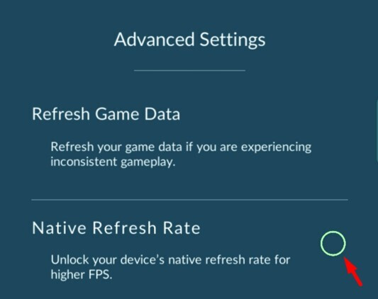 Pokemon Go native refresh rate switch - Du kan nu spille Pokemon Go med højere skærmopdateringshastighed på iPhones og Android