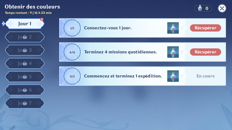 Genshin Impact, l'événement web "Carnet de voyage" est de retour: 80 primo-gemmes à récupérer