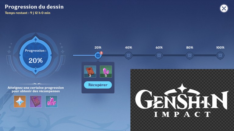 Genshin Impact, l'événement web "Carnet de voyage" est de retour: 80 primo-gemmes à récupérer