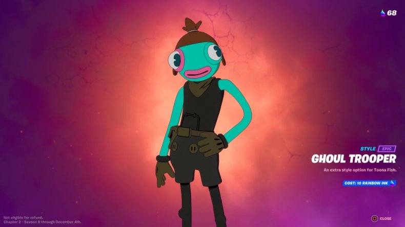 Fortnite Ghoul Trooper Syle 