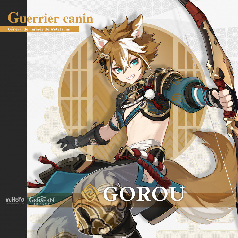 Genshin Impact, préparez l'arrivée d'Itto et Gorou: les ressources nécessaires pour les faire évoluer